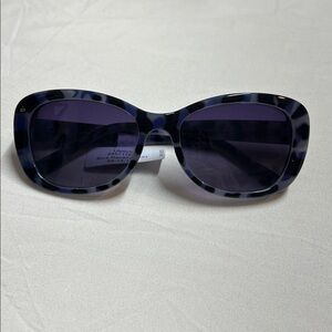 Prive blue Havana  Patterned Sunglasses